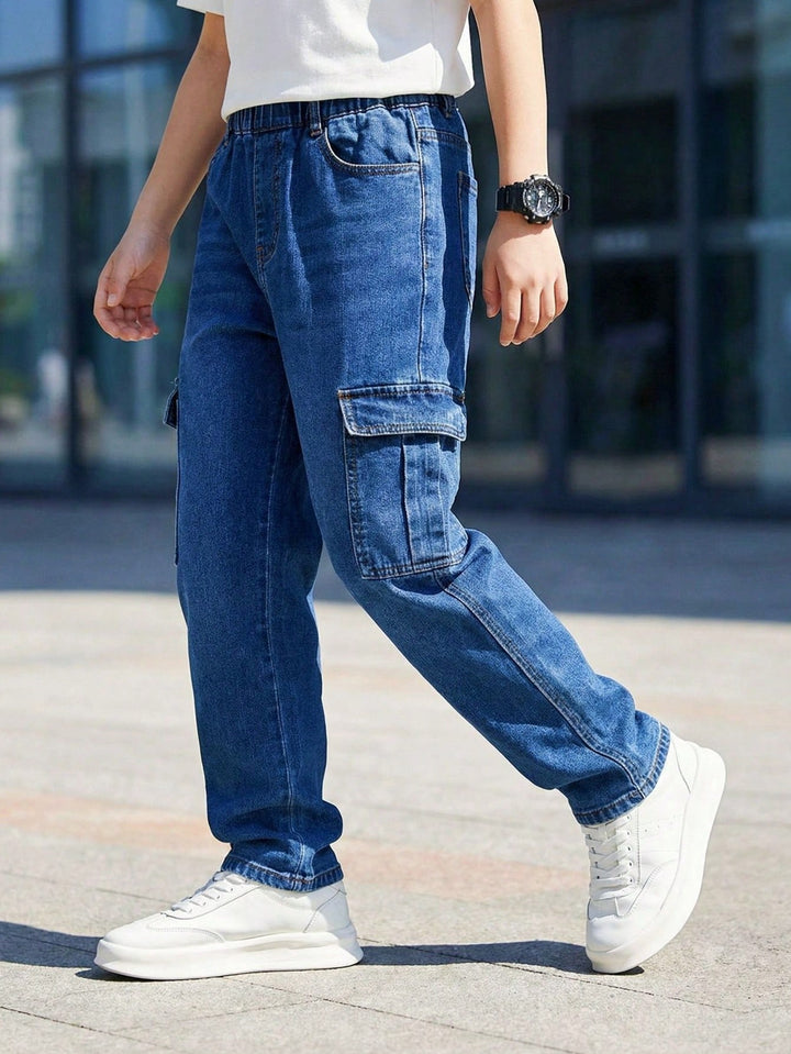 Jeans SHEIN, albastru