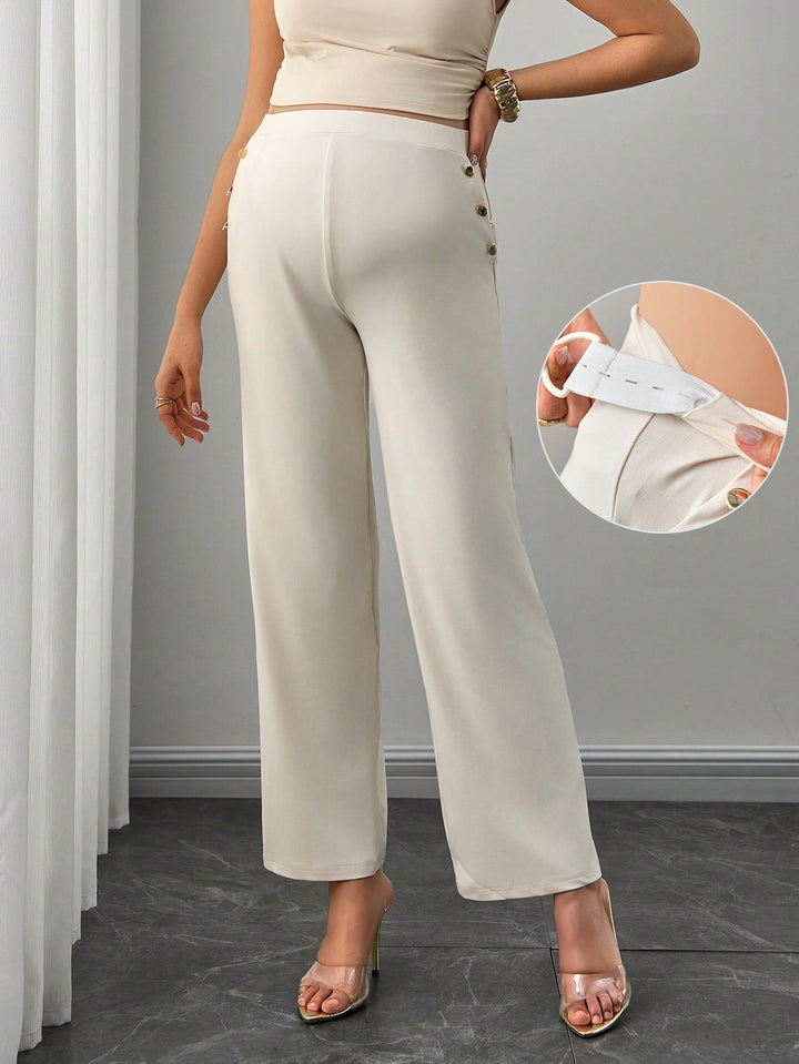 Pantaloni SHEIN, portocaliu