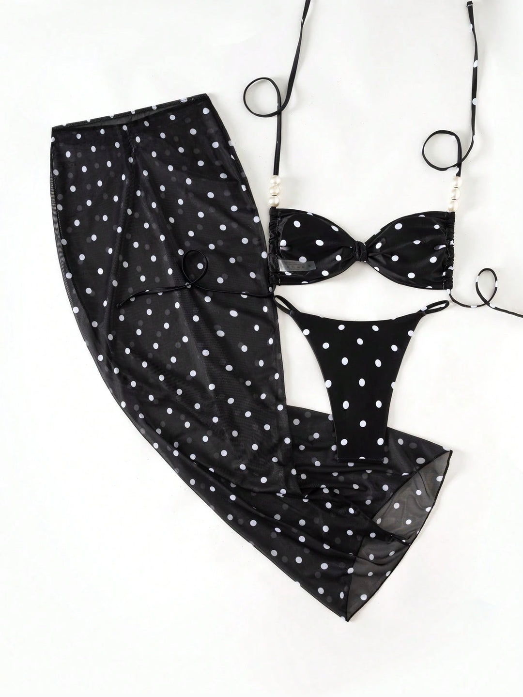 Set costum de baie SHEIN, mix culori