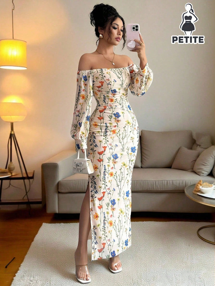 Rochie maxi SHEIN, portocaliu