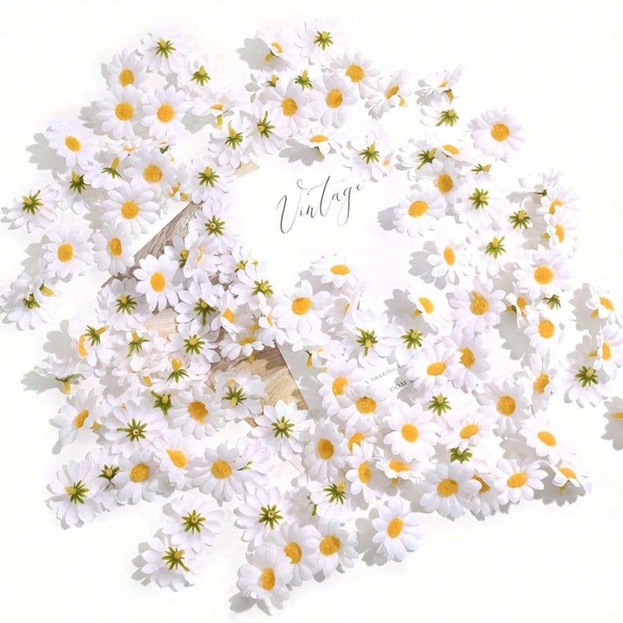 Floari artificiale SHEIN, mix culori