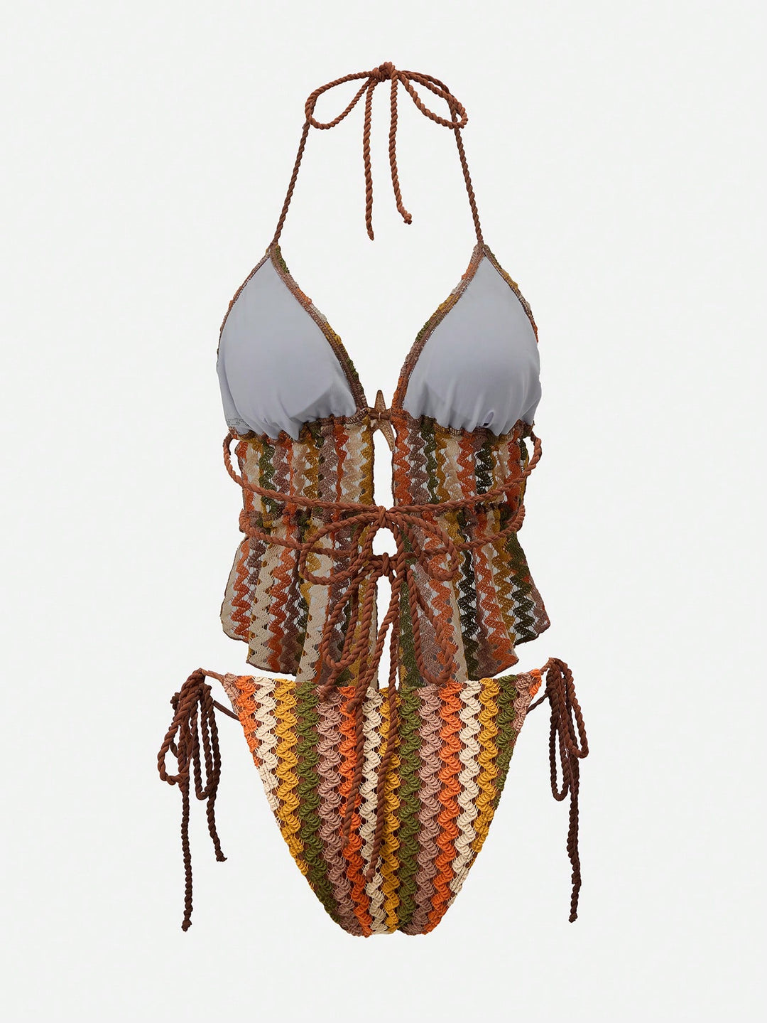 Costum de baie SHEIN, mix culori