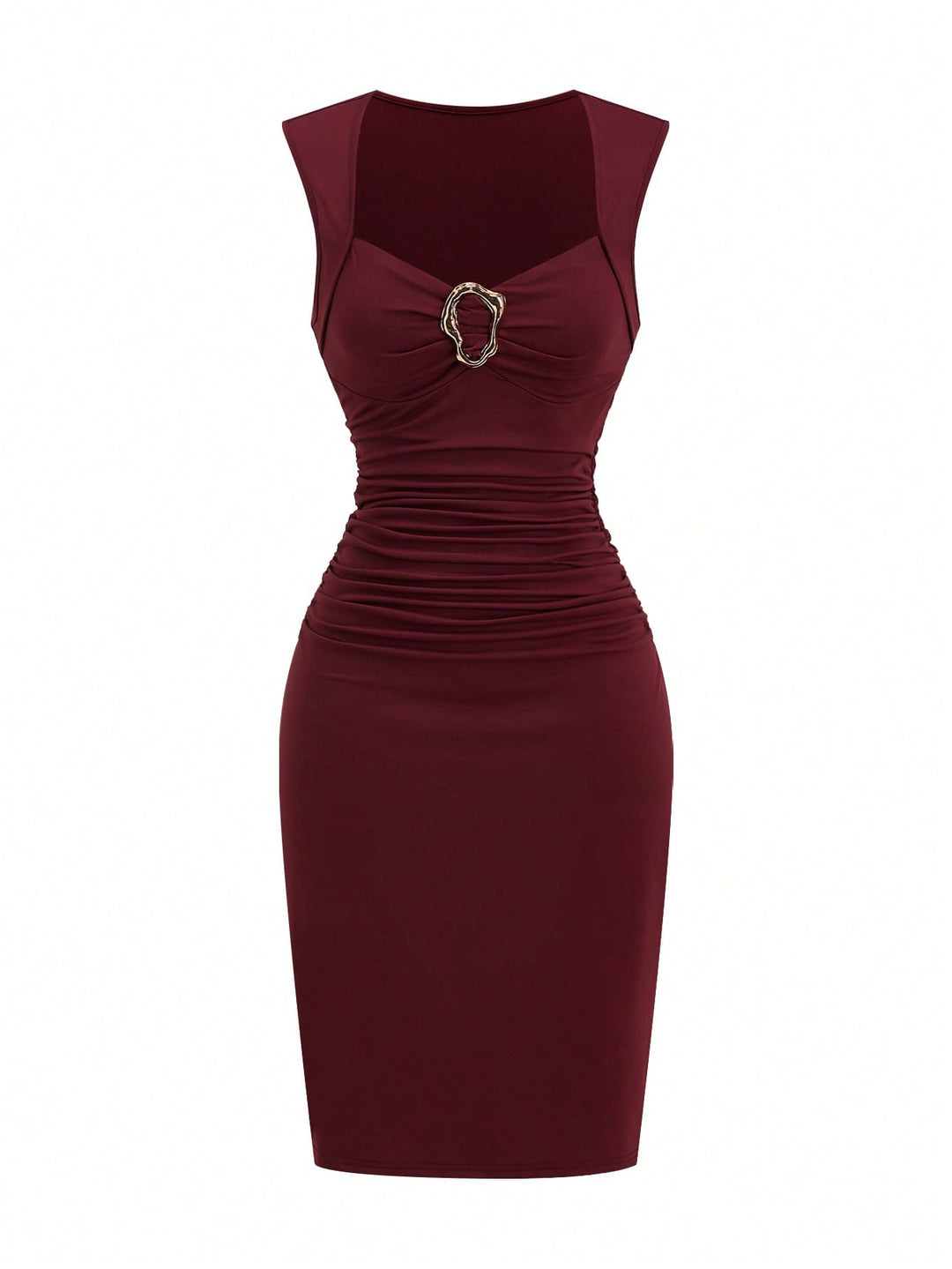 Rochie scurtă SHEIN, vișiniu