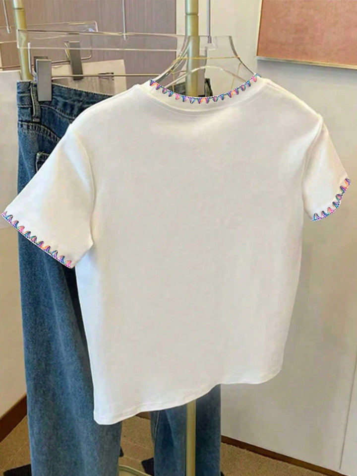 Tricou SHEIN, alb