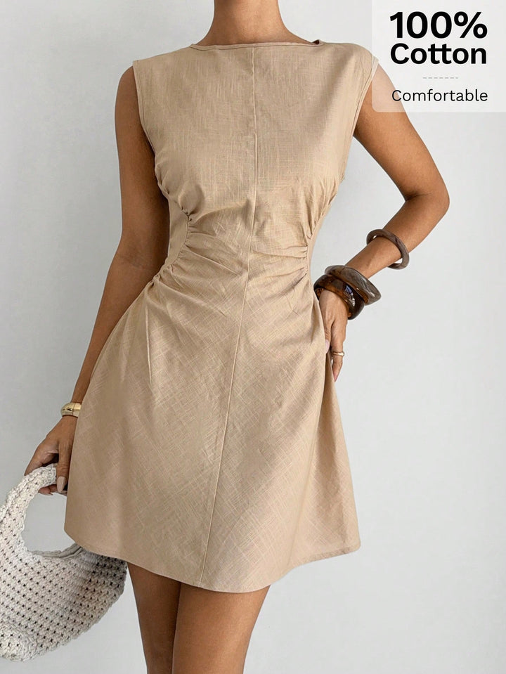 Rochie mini SHEIN, bej