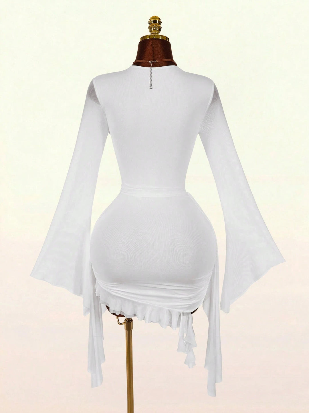Rochie mini SHEIN, alb