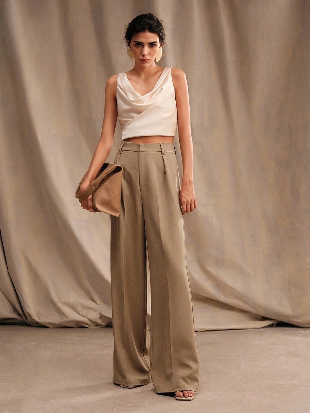 Pantalon SHEIN, kaki