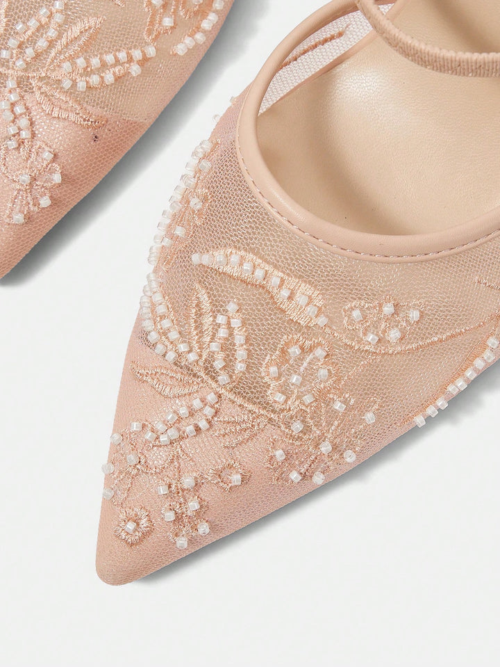 Pantofi cu toc SHEIN, roz