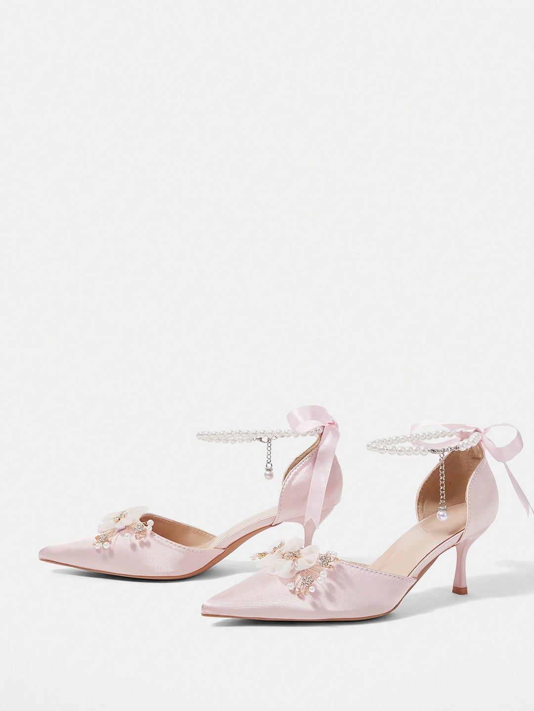 Pantofi cu toc SHEIN, roz