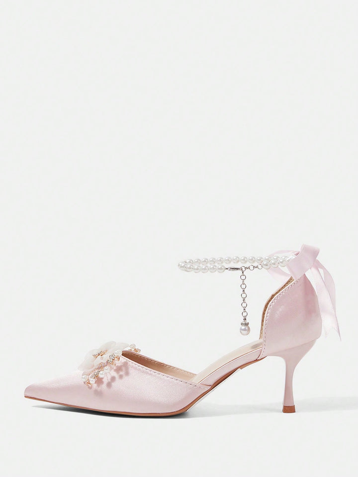 Pantofi cu toc SHEIN, roz