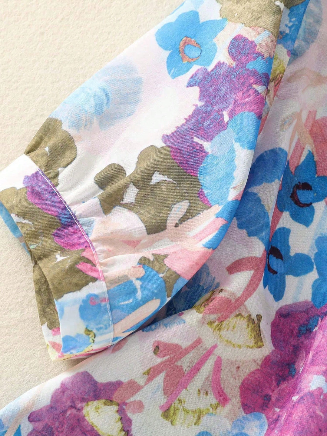 Cămașă dama SHEIN, floral print