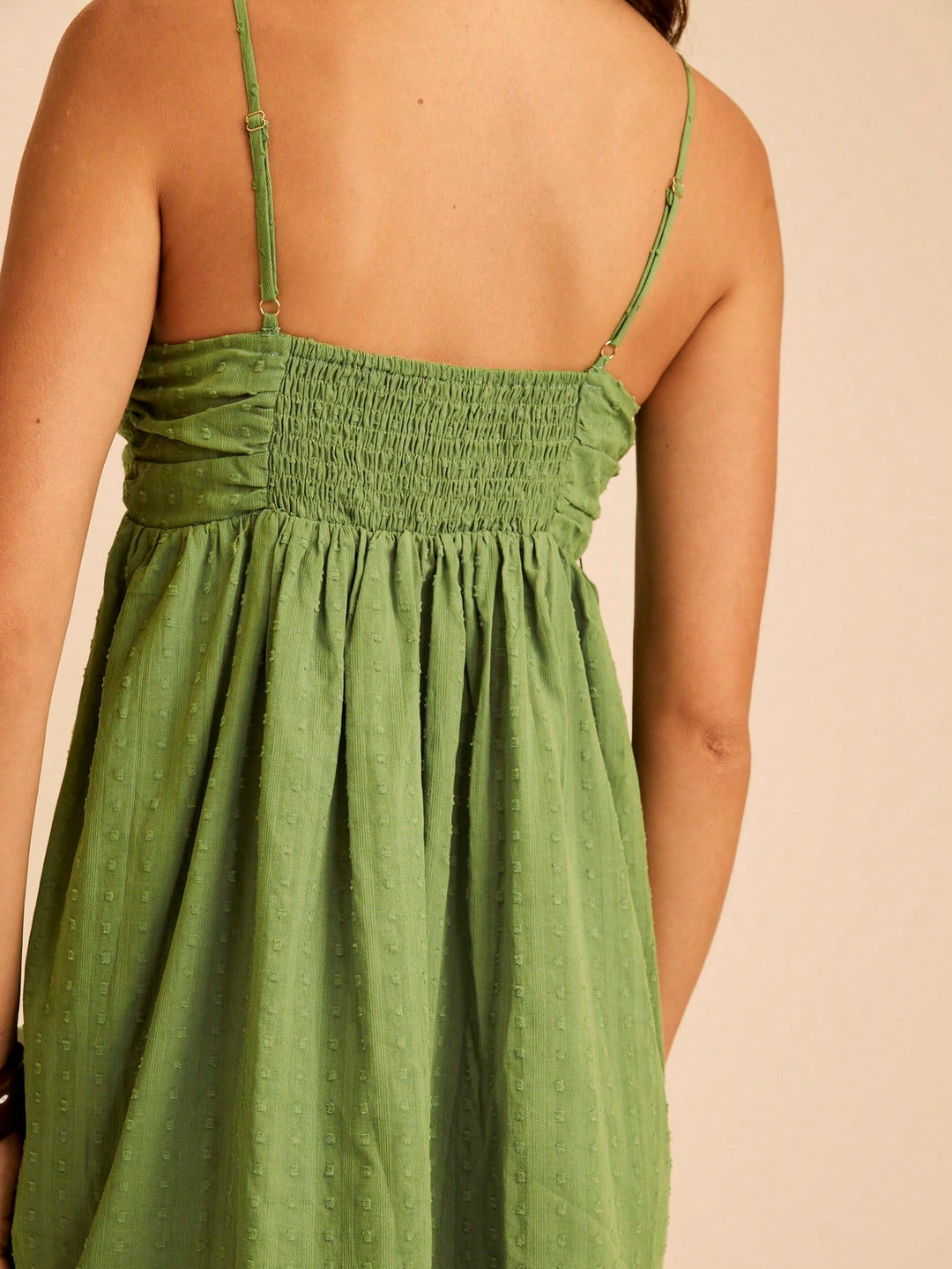 Rochie mini SHEIN, kaki