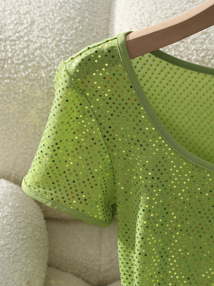 Tricou SHEIN, verde