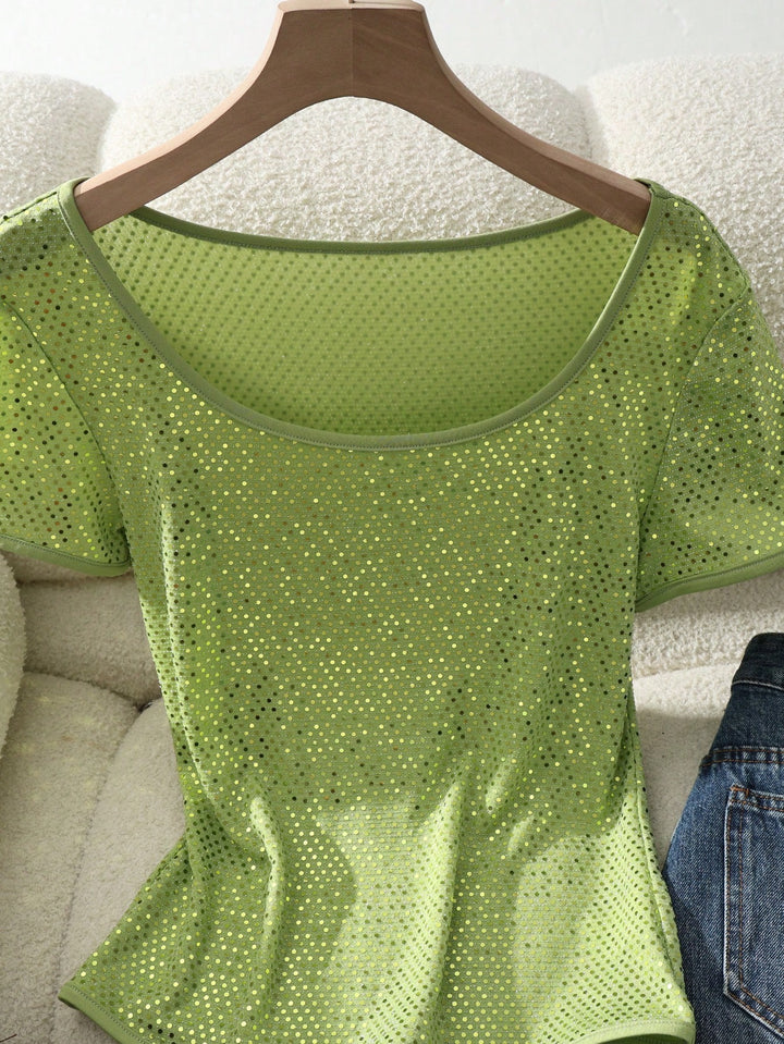 Tricou SHEIN, verde