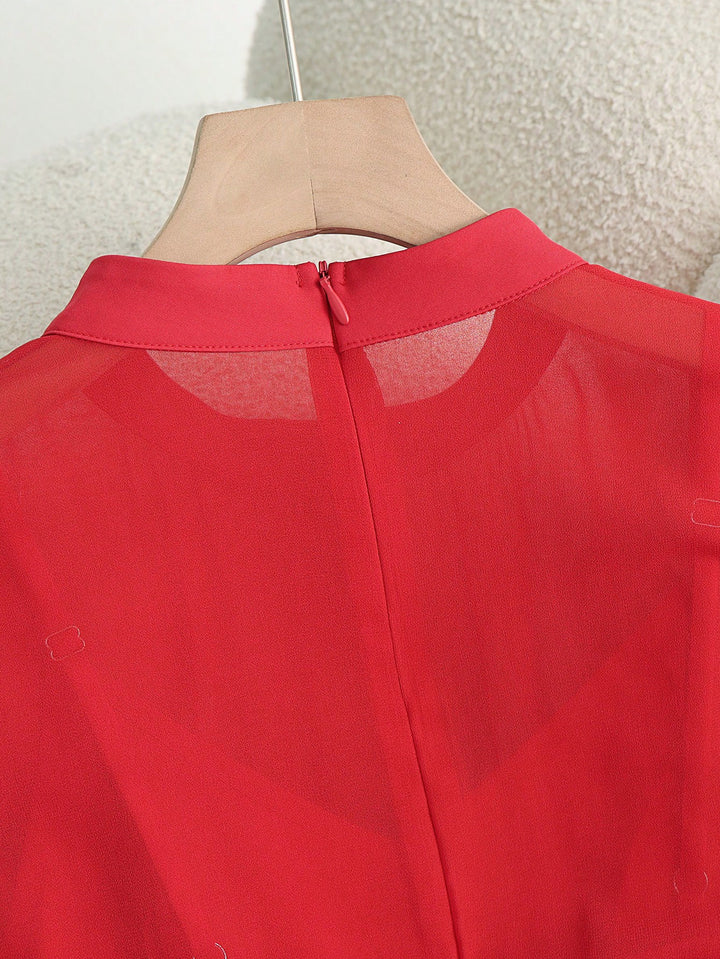 Rochie maxi SHEIN, roșu