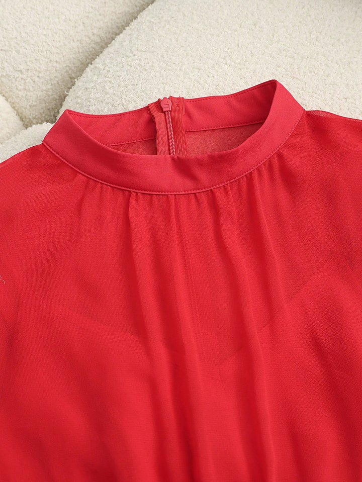 Rochie maxi SHEIN, roșu