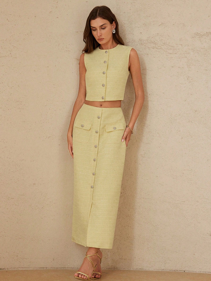 Costum SHEIN, galben