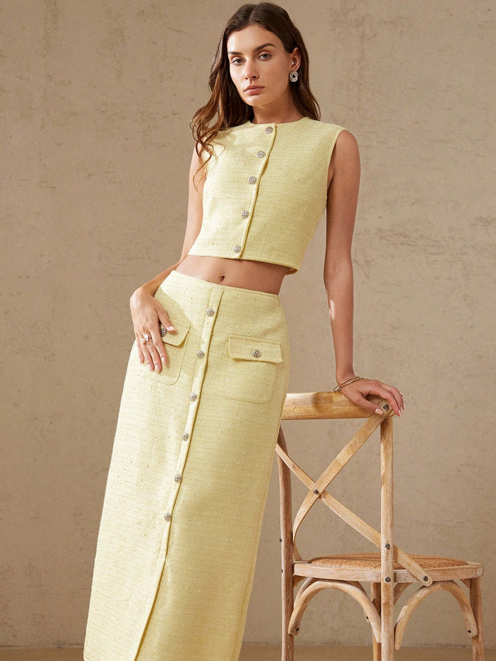 Costum SHEIN, galben