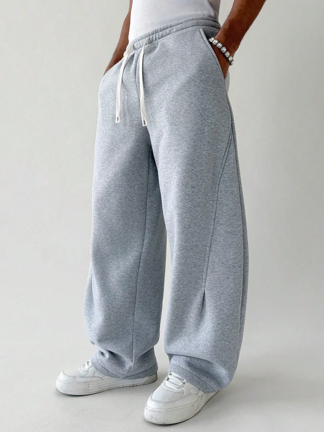 Pantaloni SHEIN, gri
