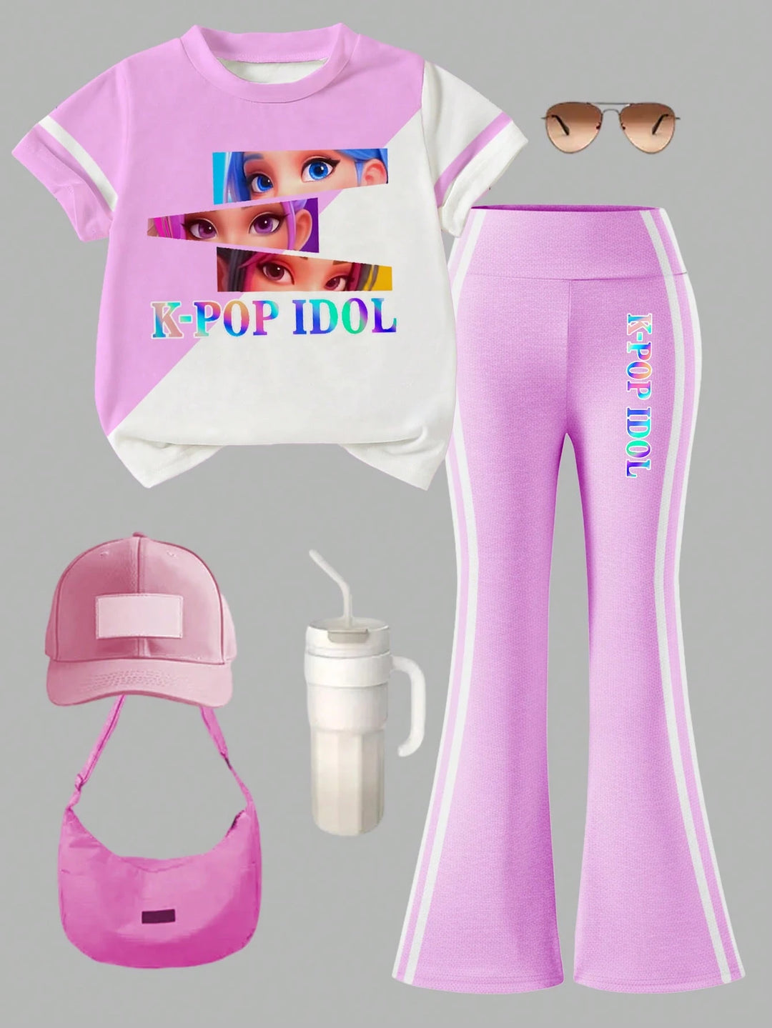 Compleu SHEIN, mix culori