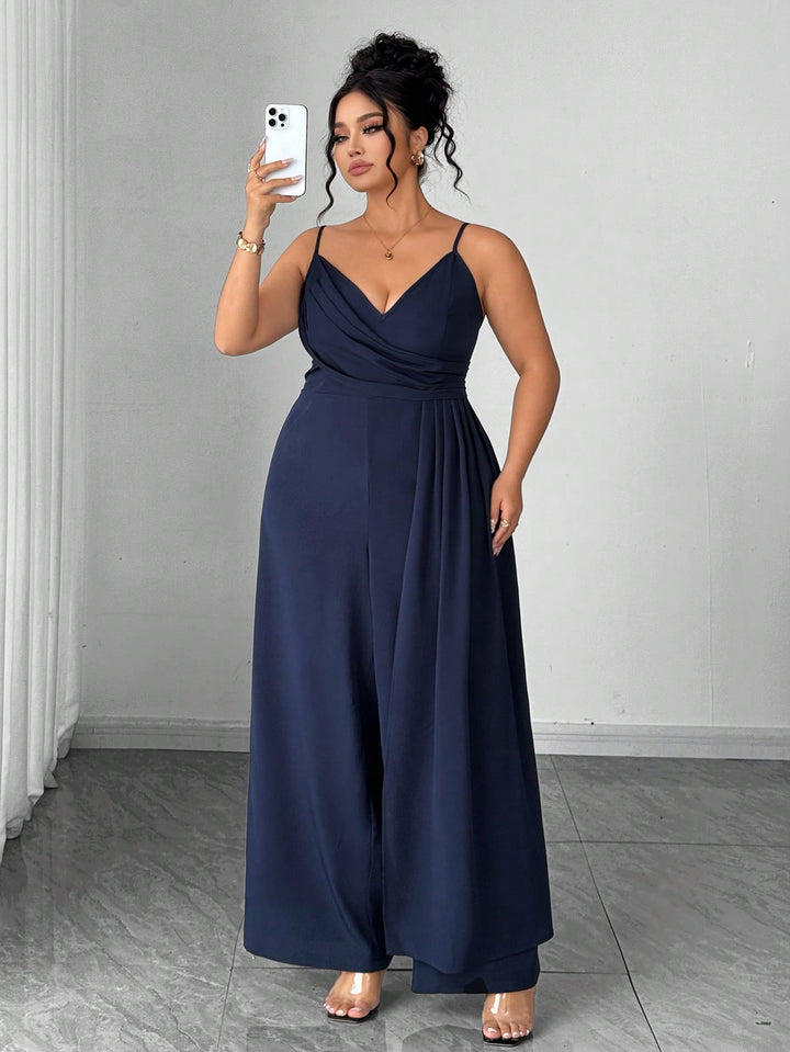 Salopetă lungă SHEIN, albastru