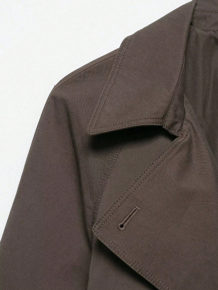 SHEIN télikabát, khaki