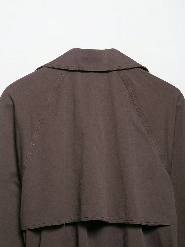 SHEIN télikabát, khaki