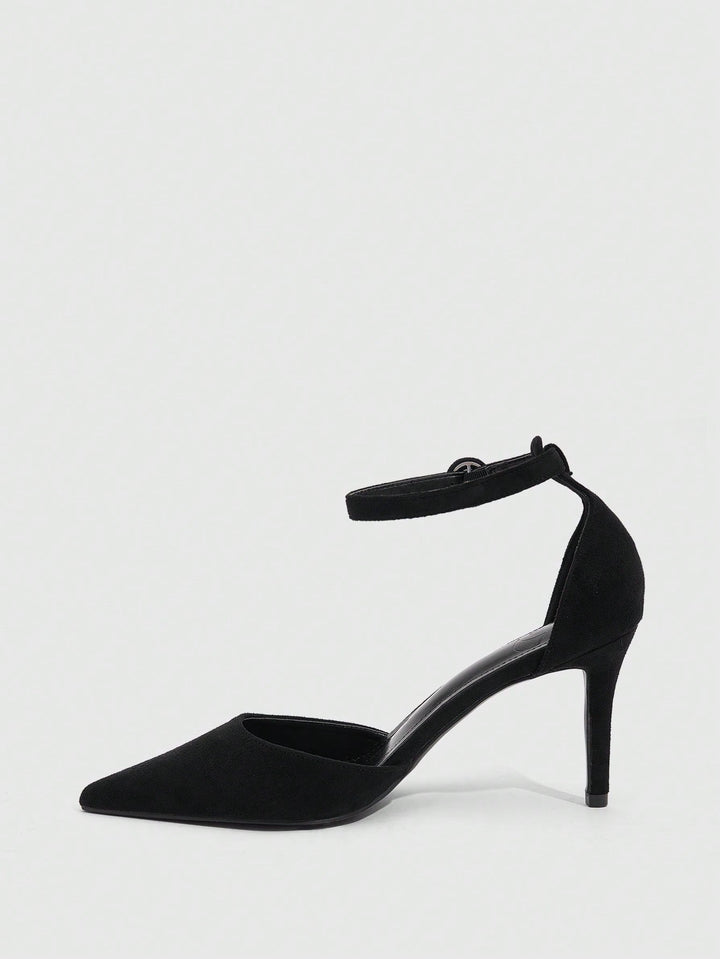 Pantofi cu toc SHEIN, negru