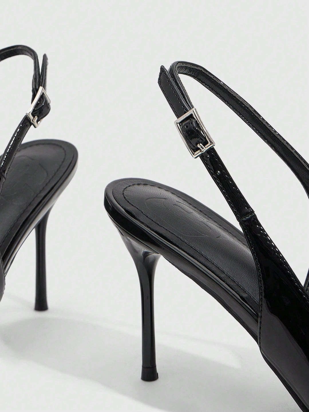 Pantofi cu toc SHEIN, negru