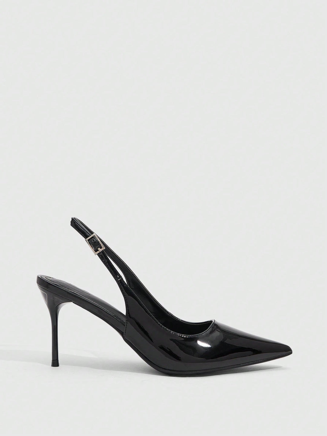 Pantofi cu toc SHEIN, negru