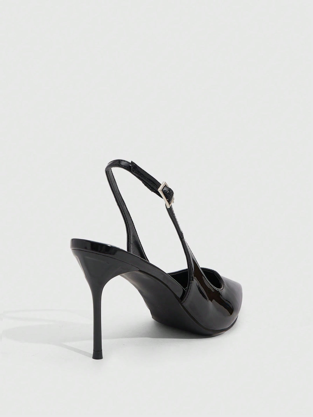 Pantofi cu toc SHEIN, negru