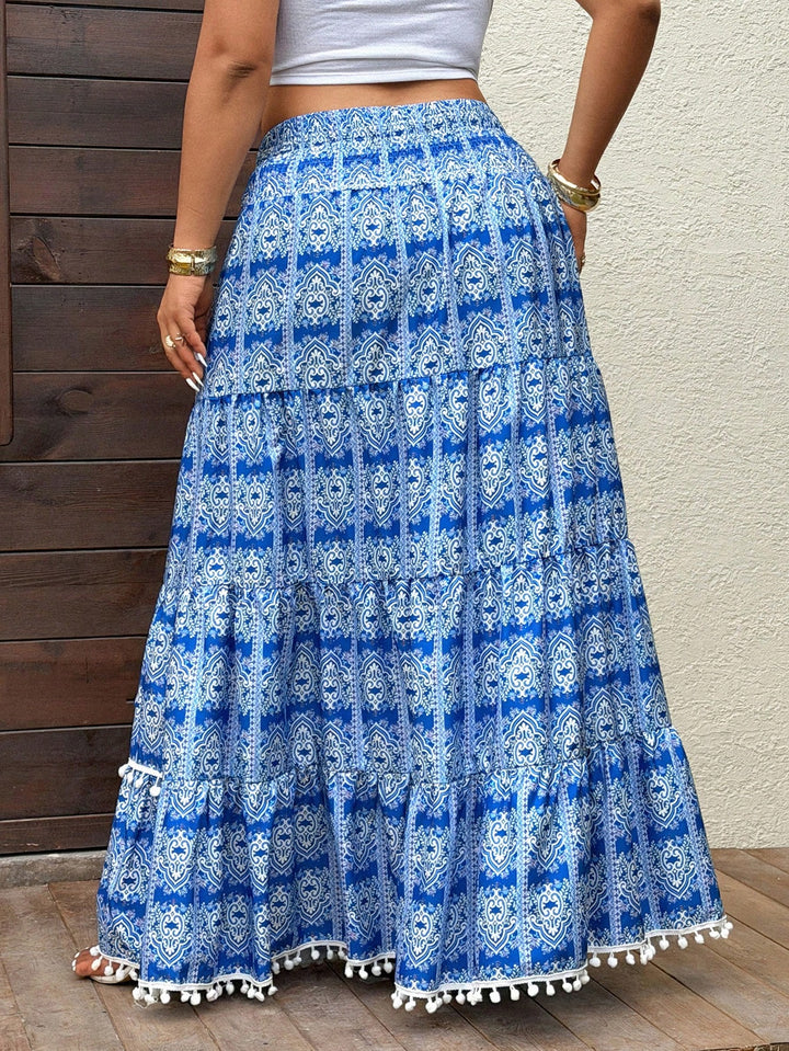 Fustă maxi SHEIN, mix culori