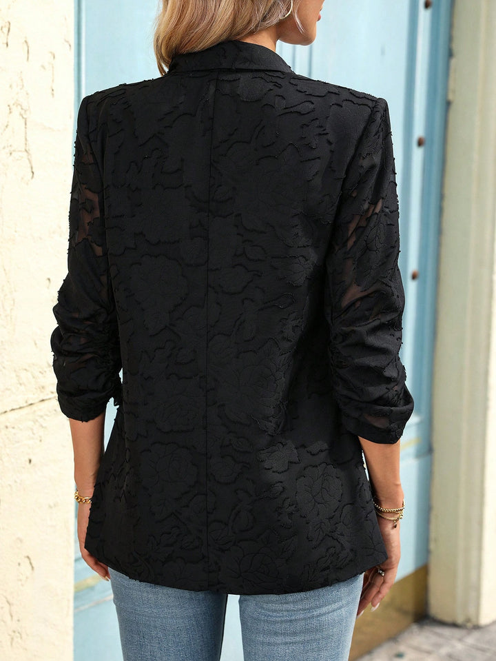 Sacou SHEIN, negru