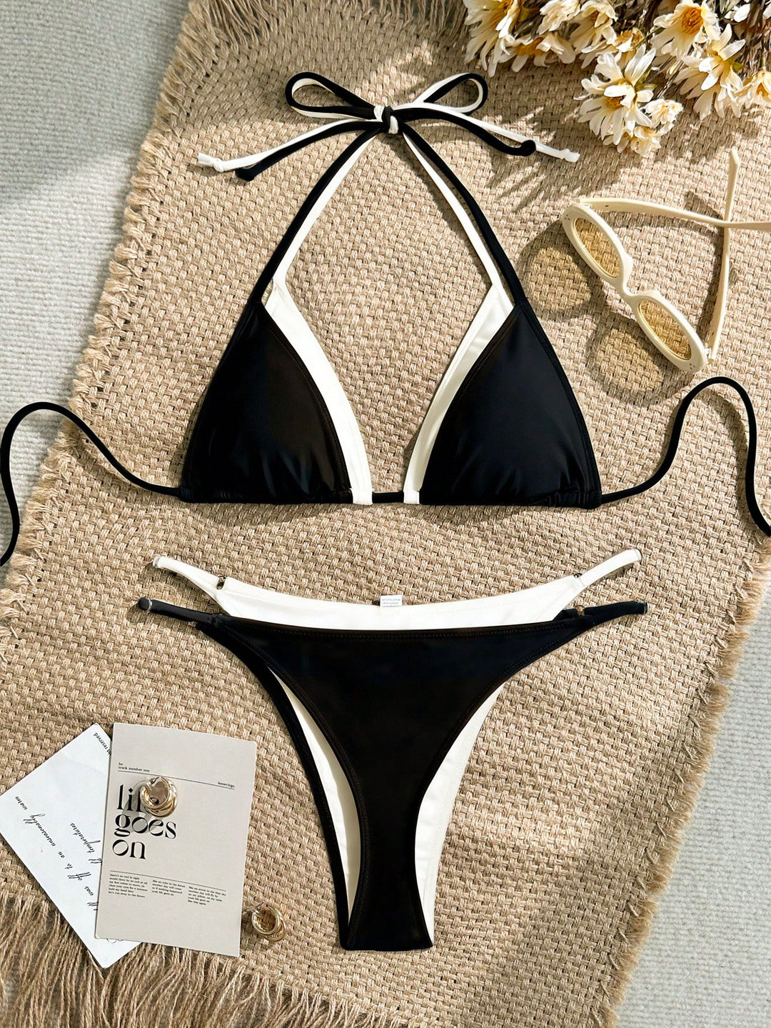 Set bikini SHEIN, mix culori