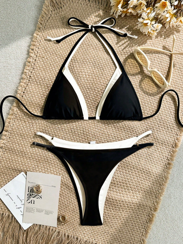 Set bikini SHEIN, mix culori