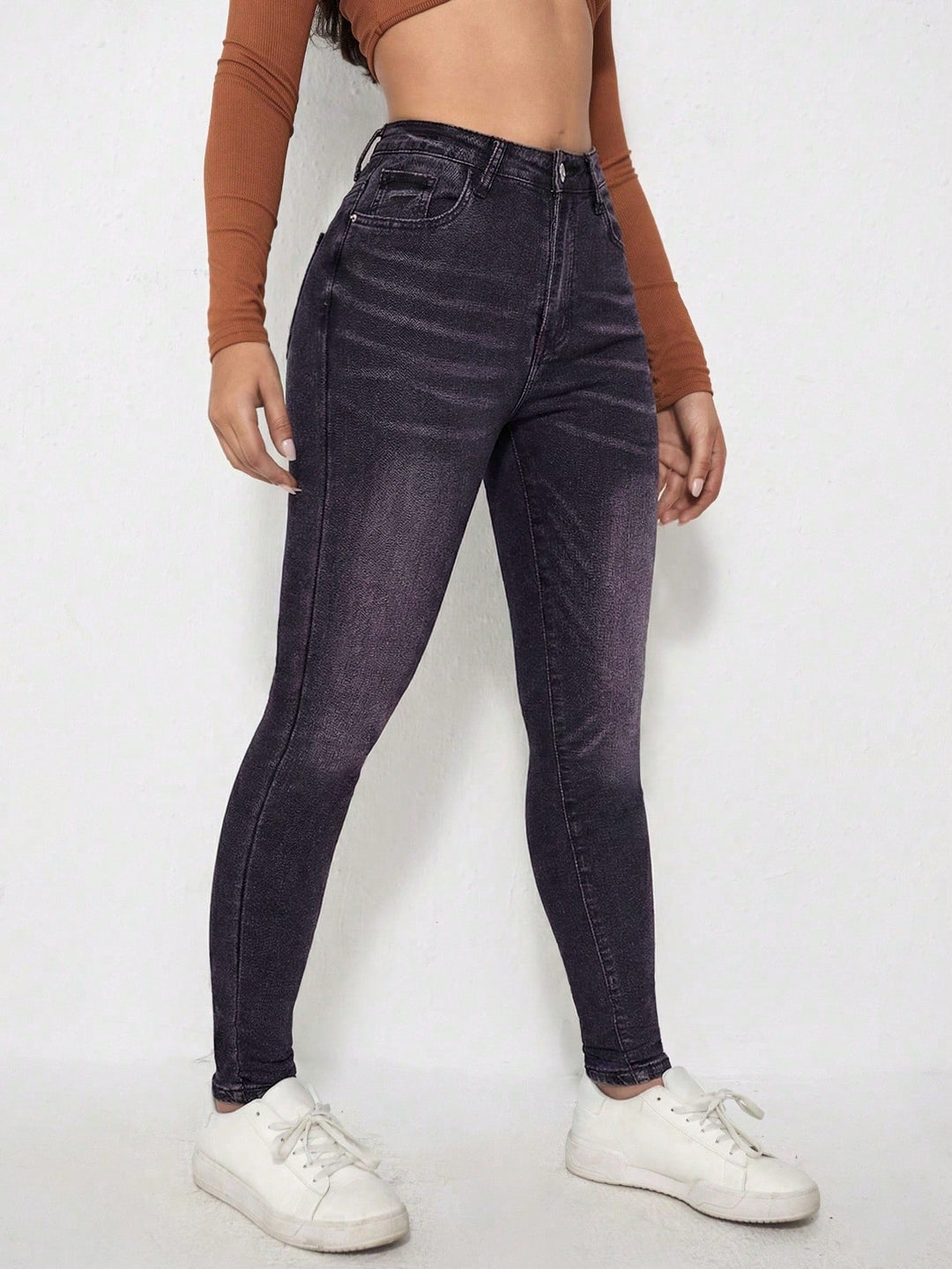 Jeans SHEIN, negru