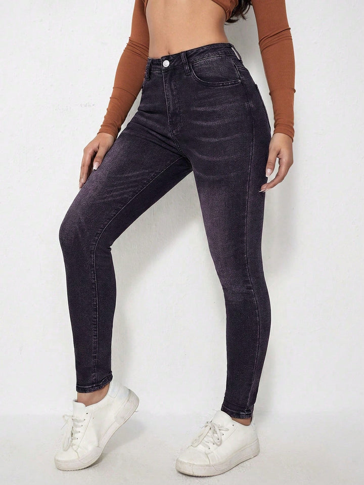 Jeans SHEIN, negru