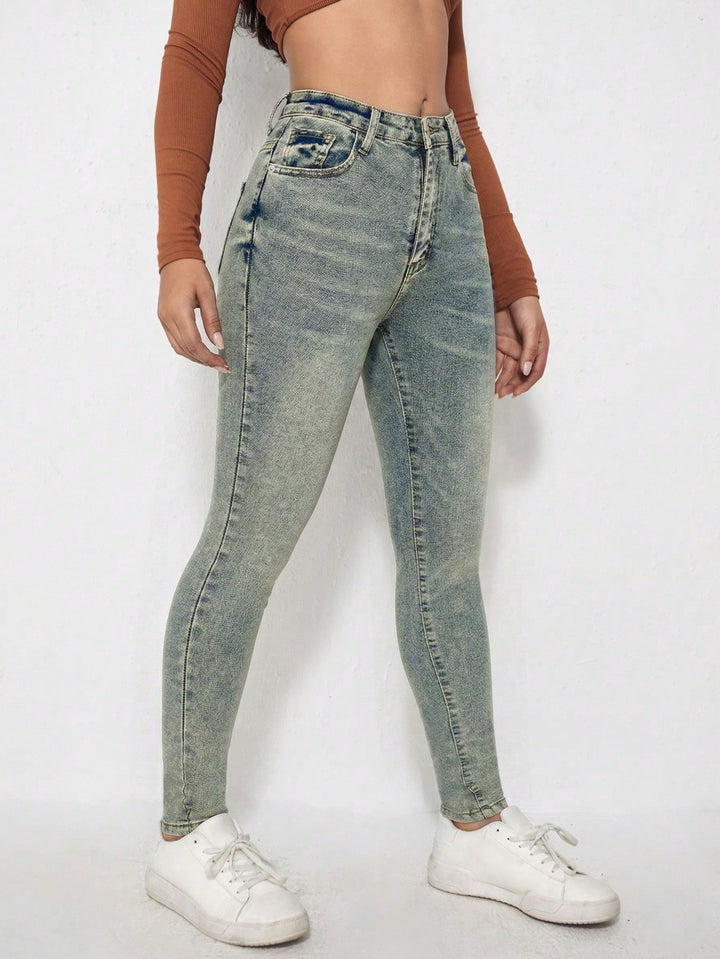 Jeans SHEIN, albastru