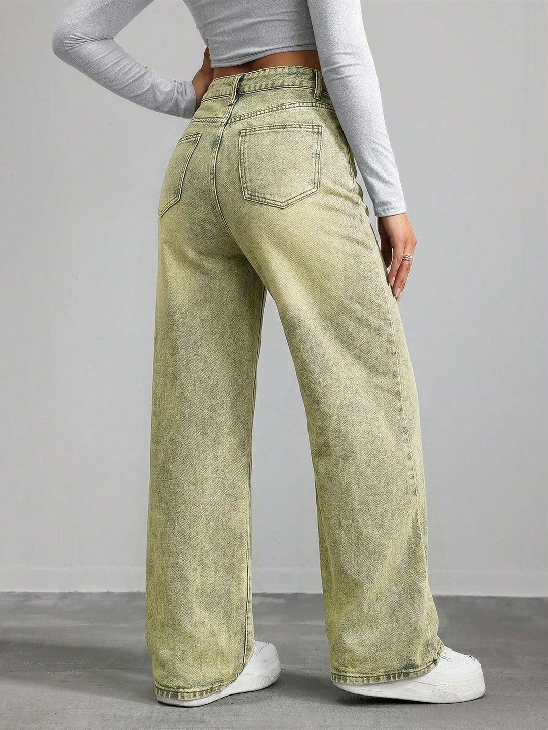 Jeans SHEIN, verde