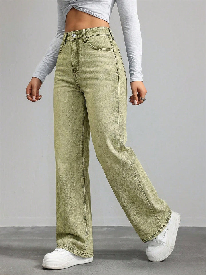 Jeans SHEIN, verde