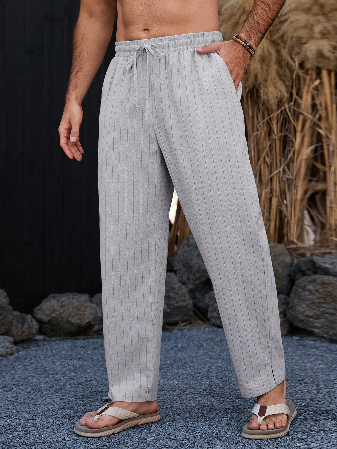 Pantalon SHEIN, kaki