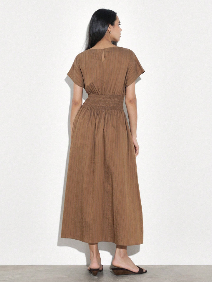 Rochie maxi SHEIN, maro