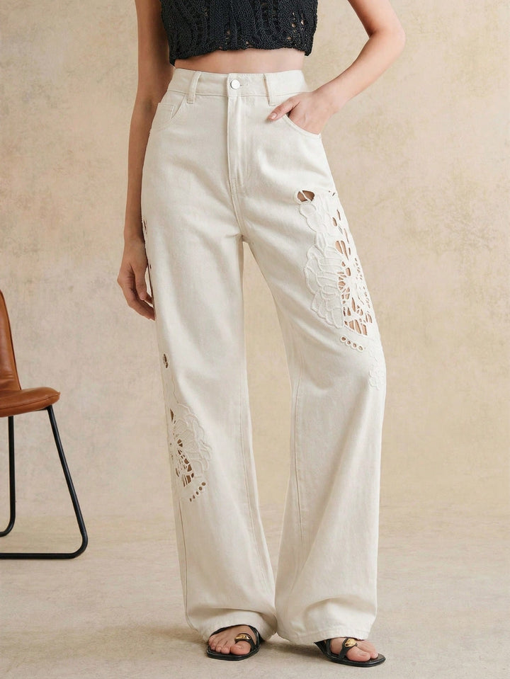 Jeans SHEIN, bej