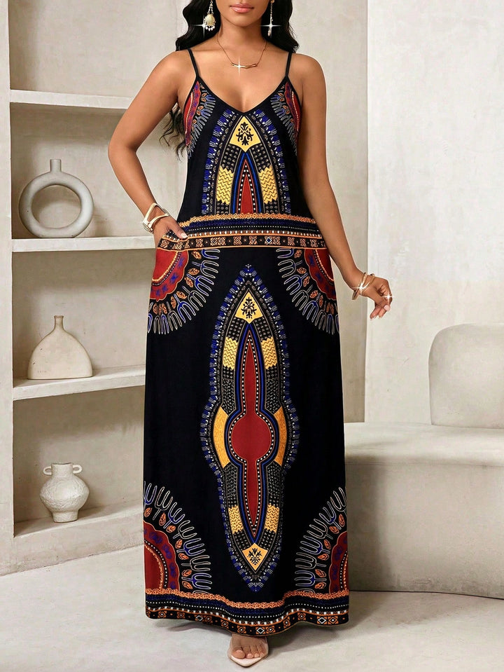 Rochie maxi SHEIN, negru