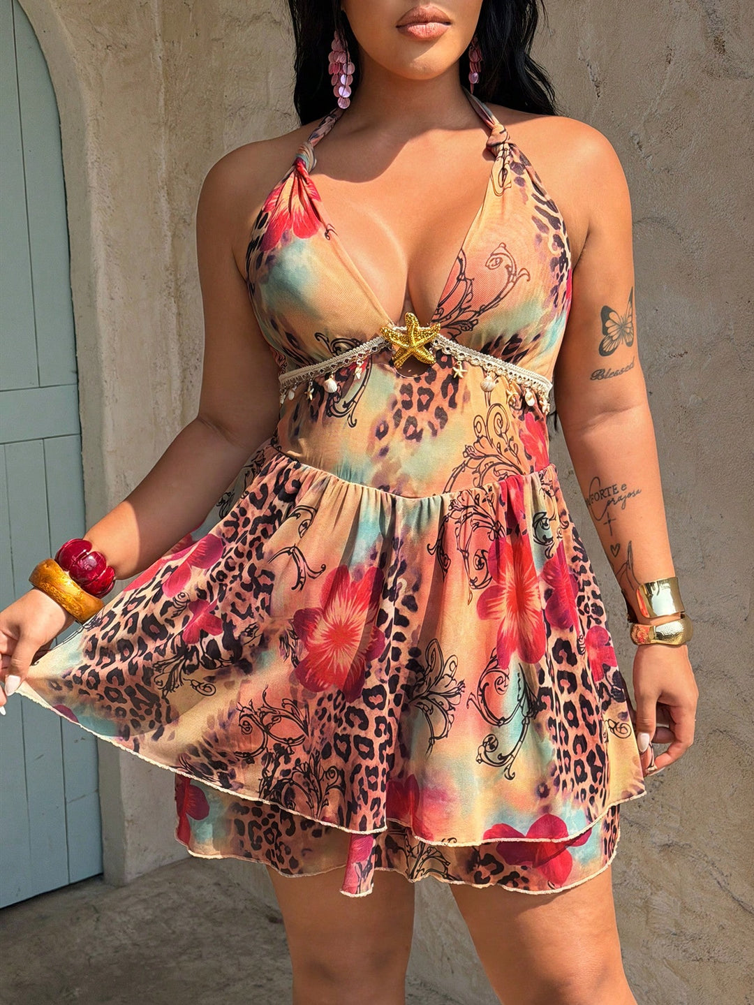 Rochie SHEIN, maro