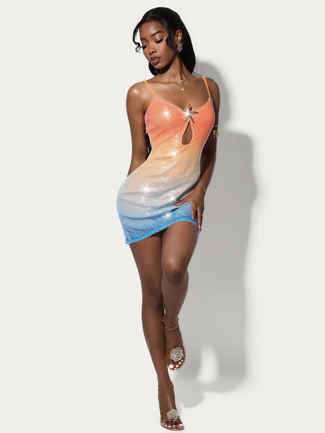 Rochie mini SHEIN, mix culori