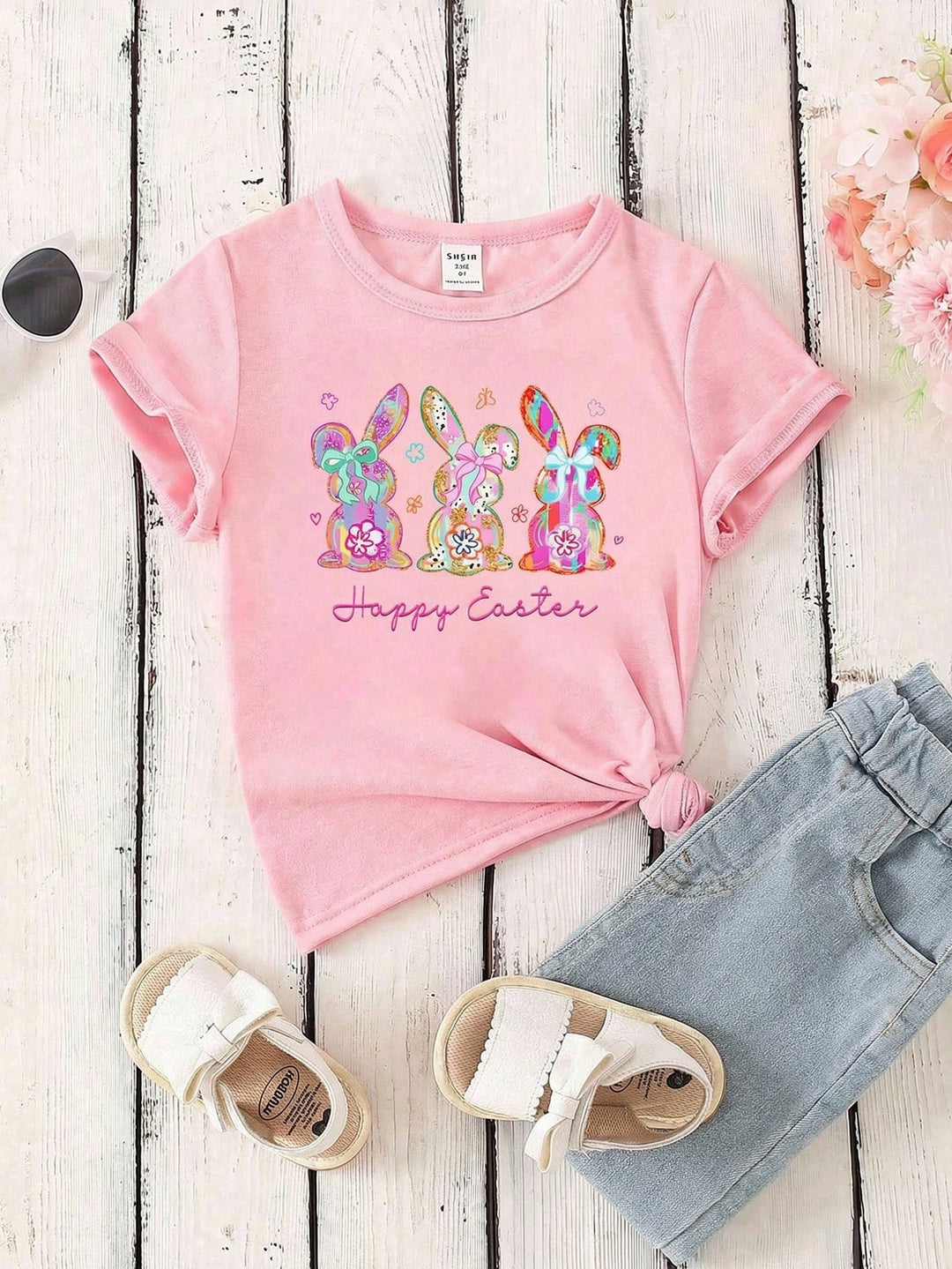 Tricou SHEIN, roz