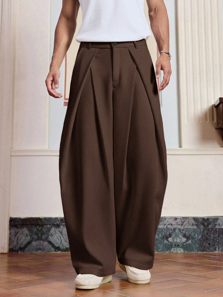 Pantalon SHEIN, maro