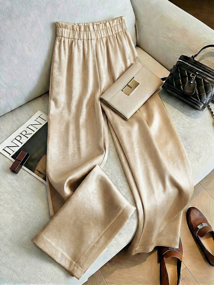 Pantaloni SHEIN, auriu