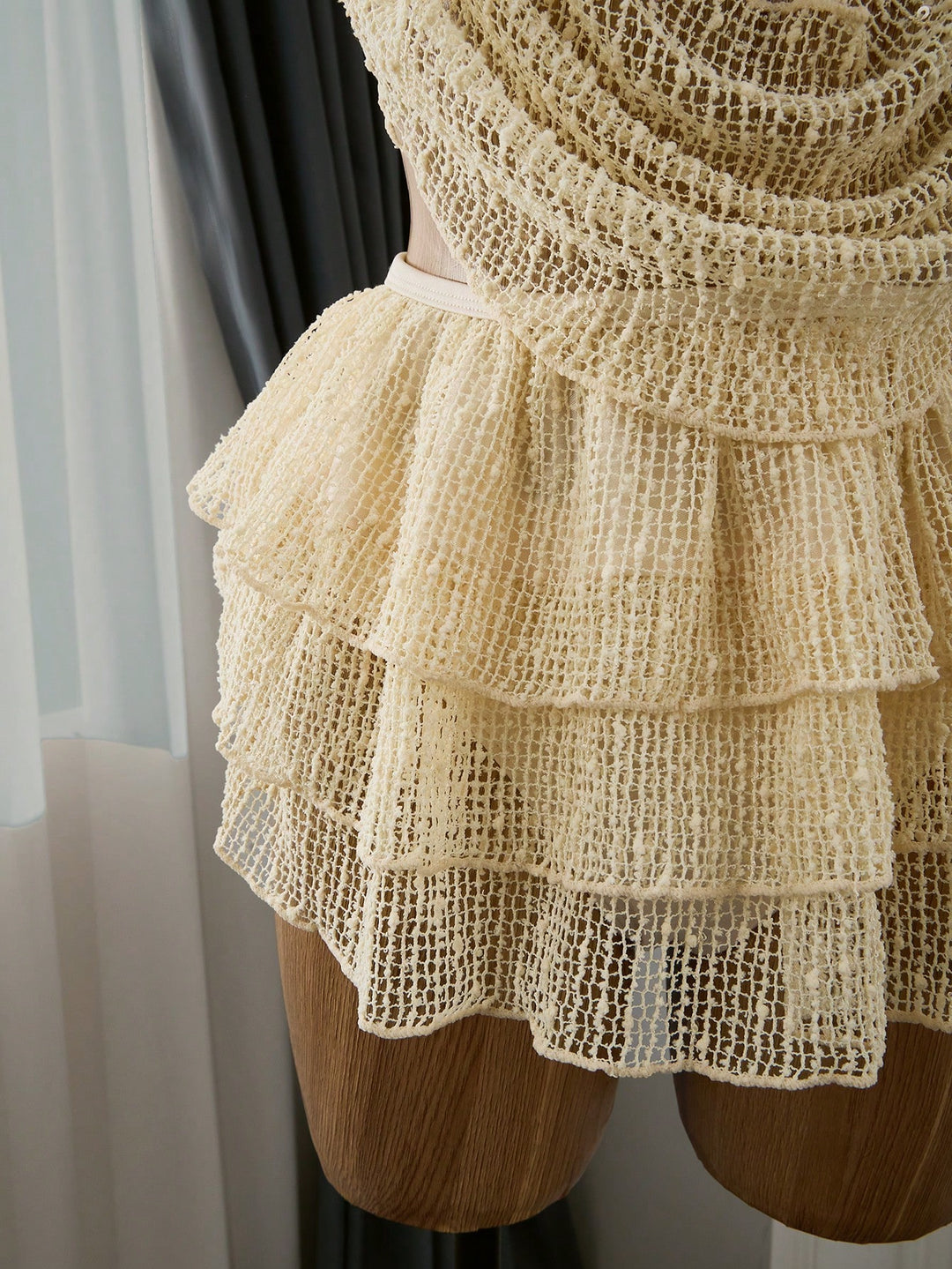 Costum de baie SHEIN, bej